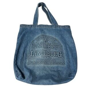 TYCA Jack Daniel’s Distillery Lynchburg Denim Tote Bag